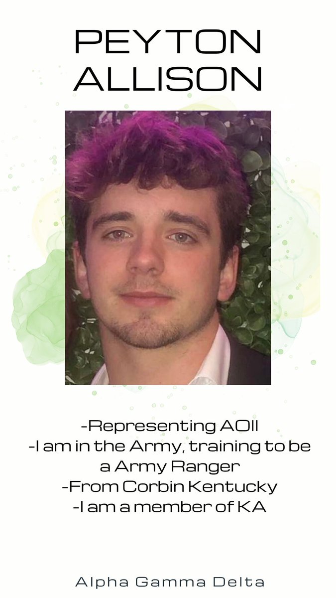 wkualphagam's tweet image. Peyton Allison! #mrsocial