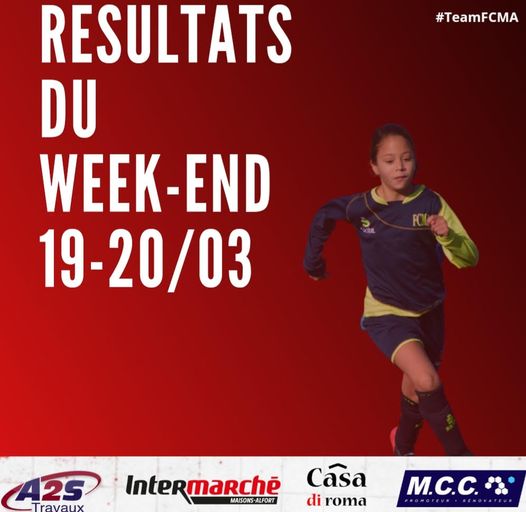 Résultats du week-end✅
fcmaisons-alfort.fr/resultats/