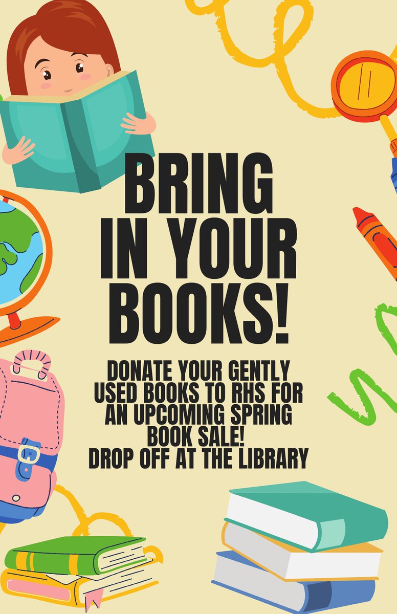 RamseyHSNJ's tweet photo. Please consider donating gently used books for Senior Hana Lee's profile project which is aimed at closing the literacy gap in the Ivory Coast of Africa.  Any kind of book is fine--children's, YA, etc. Donation boxes in Media Ctr and main hallway  RHS. #ProfileProject https://t.co/3fYAYEpPqS