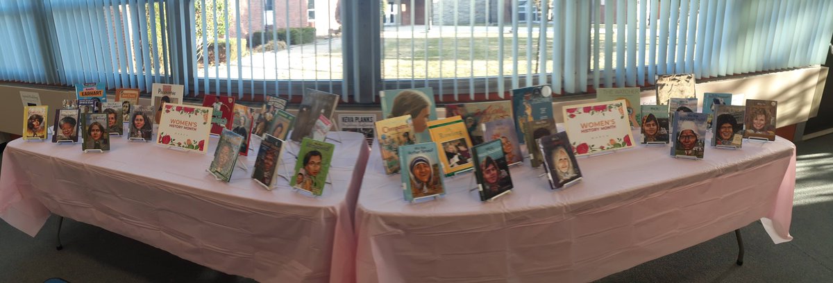 Get them up &amp; moving! During #WomensHistoryMonth, S's <a href="/HowellTwpRamtwn/">Ramtown</a> Media Center learn about significant women in history with a fun scavenger hunt! #HTPSLearnerSuccess  #HowellLeads <a href="/SocStudiesHTPS/">Mike Harvey</a>