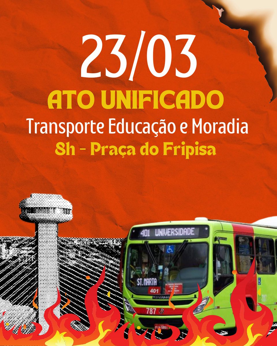 Movimento_RUA's tweet photo. #SOSTeresina O RUA tem um chamado para você Teresinense que não aguenta mais viver na cidade do CAOS. 🔥🔥

📌 Ontem após uma reunião com todos os setores em crise na nossa cidade, foi decidido por um ato que vai acontecer amanhã às 8h na praça do Fripisa. https://t.co/FFTU3fKWxk