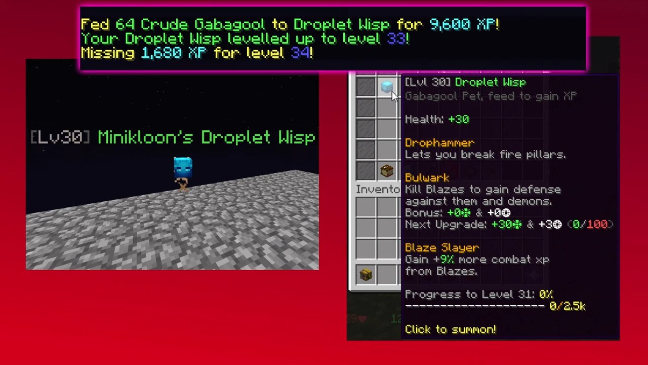 Hypixel SkyBlock News on Twitter "(α) Inferno Fuels are crafted with 3