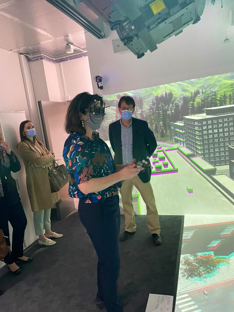 CareTechFdn's tweet photo. Our trustees, CEO and @caretech colleagues enjoyed a brilliant visit to @BirkbeckUoL #ToddlerLab and the Foundation-supported Home Lab. An amazing facility to push research boundaries on #autism & developmental conditions https://t.co/rkSPaXwLNW