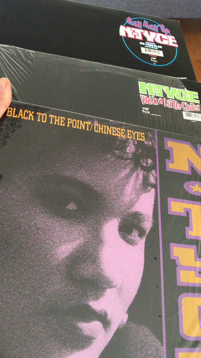 robpursey's tweet photo. Labels who release shelved 90s albums - please could one you do this one 🙏🏻
All these 12”s are dope #NTyce https://t.co/L2p5YIb75R