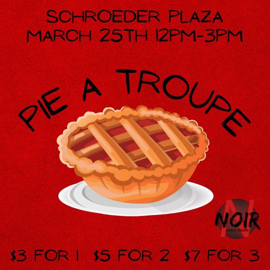 This Friday come PIE your favorite Troupe by Schroeder Plaza ❤️ #ISU25 #ISU24 #ISU23 #ISU22