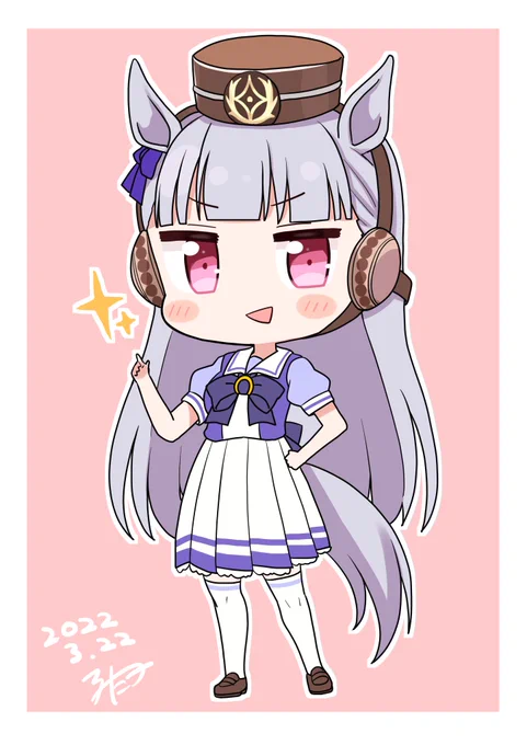 ワンドロ52日目、ゴールドシップ(ウマ娘) 