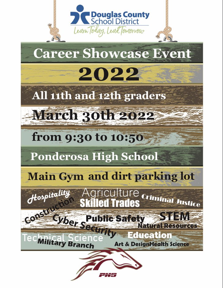 PHSPostGrad's tweet image. PHS is hosting a Career Showcase next Wednesday! Students can network with community members and learn all about different career opportunities