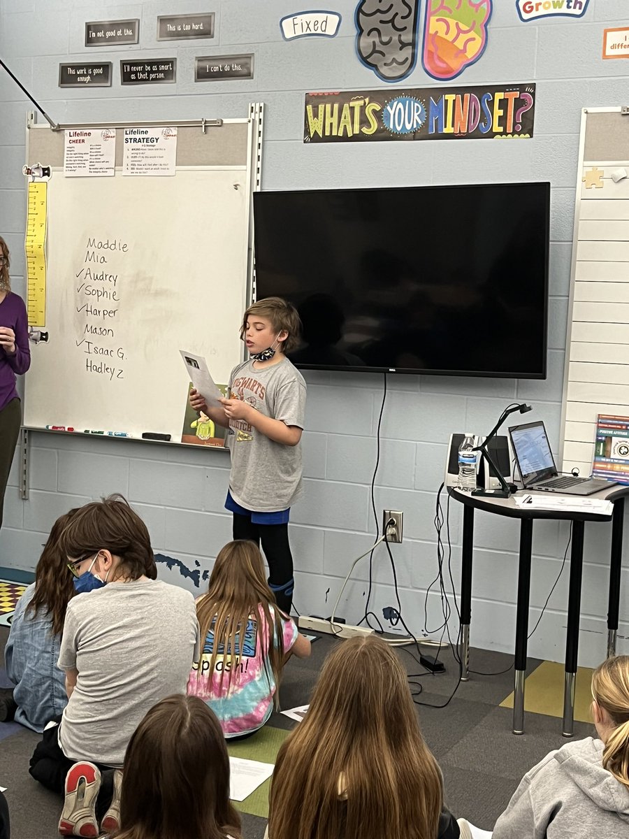 These writers have grown so much in the last three weeks. #proud