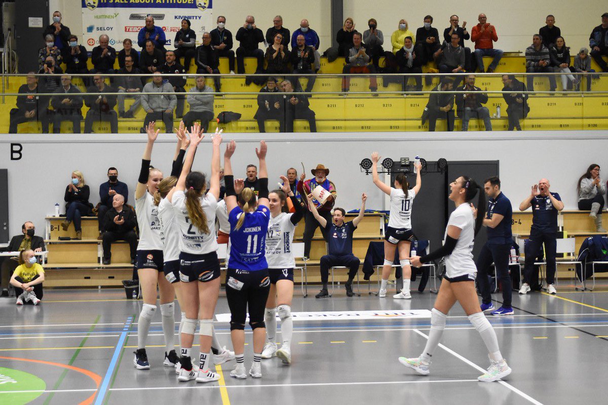 Tänään pelataan Salossa 3. puolivälieräottelu!💙💛

🏐LP Viesti vs LP-Vampula
🗓22.3.2022 
⏰klo 18.30 
🎥Ruutu+

<a href="/mestaruusliiga/">Mestaruusliiga</a> 
<a href="/LPViesti/">LP Viesti</a> 
<a href="/RuutuUrheilu/">Ruutu Urheilu</a> 
#lpvampula #huittinen #itsallaboutattitude