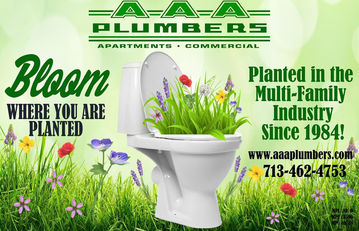 AAA_Plumber's tweet photo. Spring is in the air, and the weather is getting warmer. Don't let faulty commercial plumbing bring you down. Contact AAA Plumbers for all of your Houston commercial plumber needs today. #HoustonCommercialPlumbingRepair #Spring2022 #Houston
(713) 462-4753 
https://t.co/nmJcyNrhDi https://t.co/Q66vDsp4gk