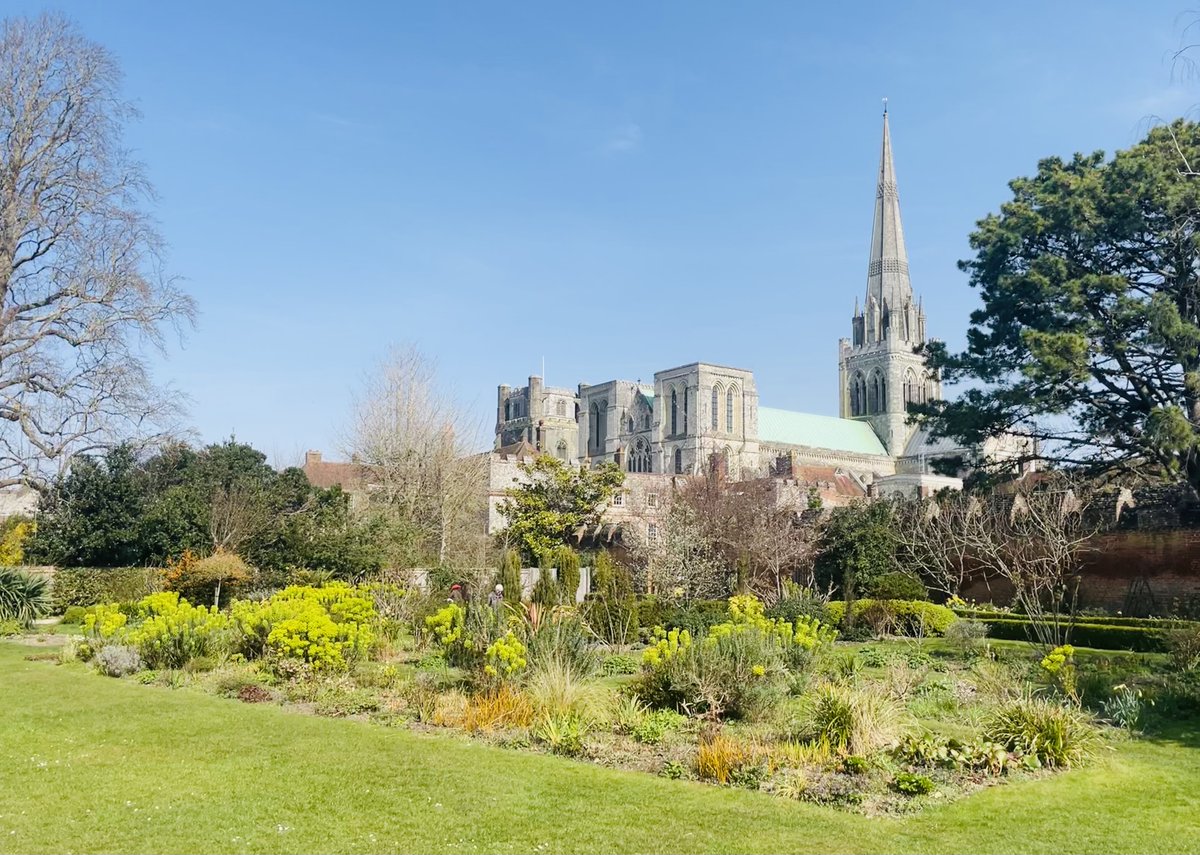 Spring is here and for those of you who have not visited our office in Chichester yet, we are so lucky to be just a walk away from the beautiful cathedral #lovewhereyouwork #spring