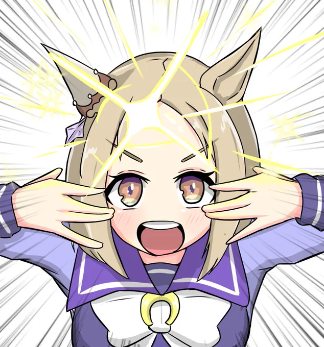 太陽拳トプロさん
#ウマ娘 #ナリタトップロード 