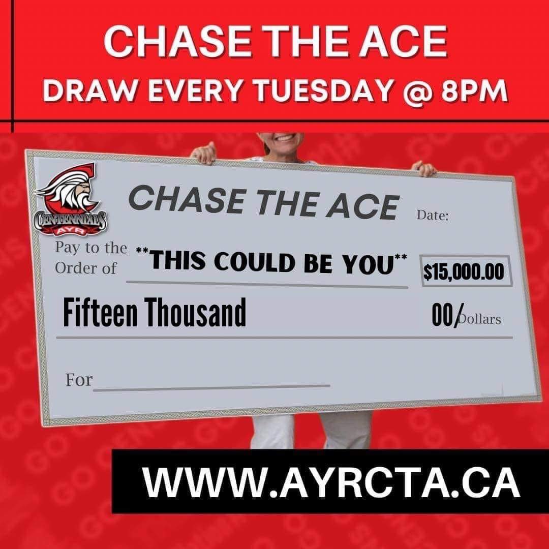 TONIGHT 8PM
ayrcta.ca 💰 
<a href="/4_cens/">Ayr Centennials Alumni</a> <a href="/suzannnekelley/">SUZ💫</a> <a href="/KatherinemayPR/">Katherine Bennett</a> 💰