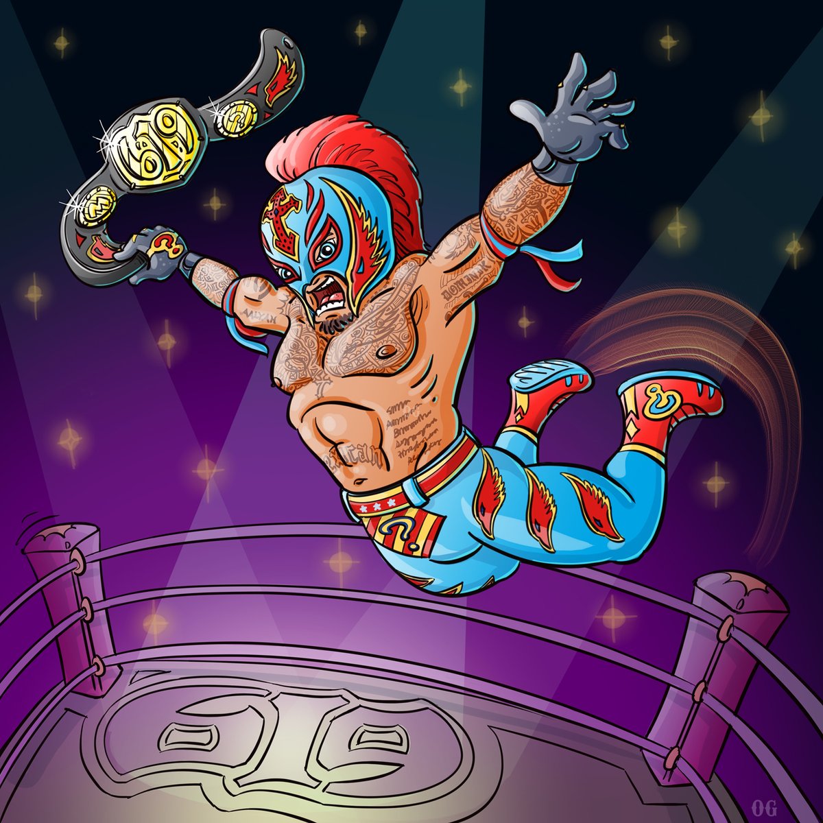 Luchadorks NFT tweet media