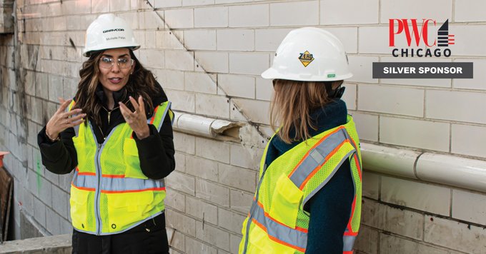 WomenInConst's tweet photo. RT @Graycor_Inc Graycor is proud to be a member and Silver Sponsor of Professional Women in Construction Chicago Chapter, and supports their goal to SUPPORT, ADVANCE and CONNECT WOMEN, as well as PROMOTE DIVERSITY. #WomenInConstruction #BuildingSomethingMore #OneGraycor https://t.co/H69ZFNkkL8