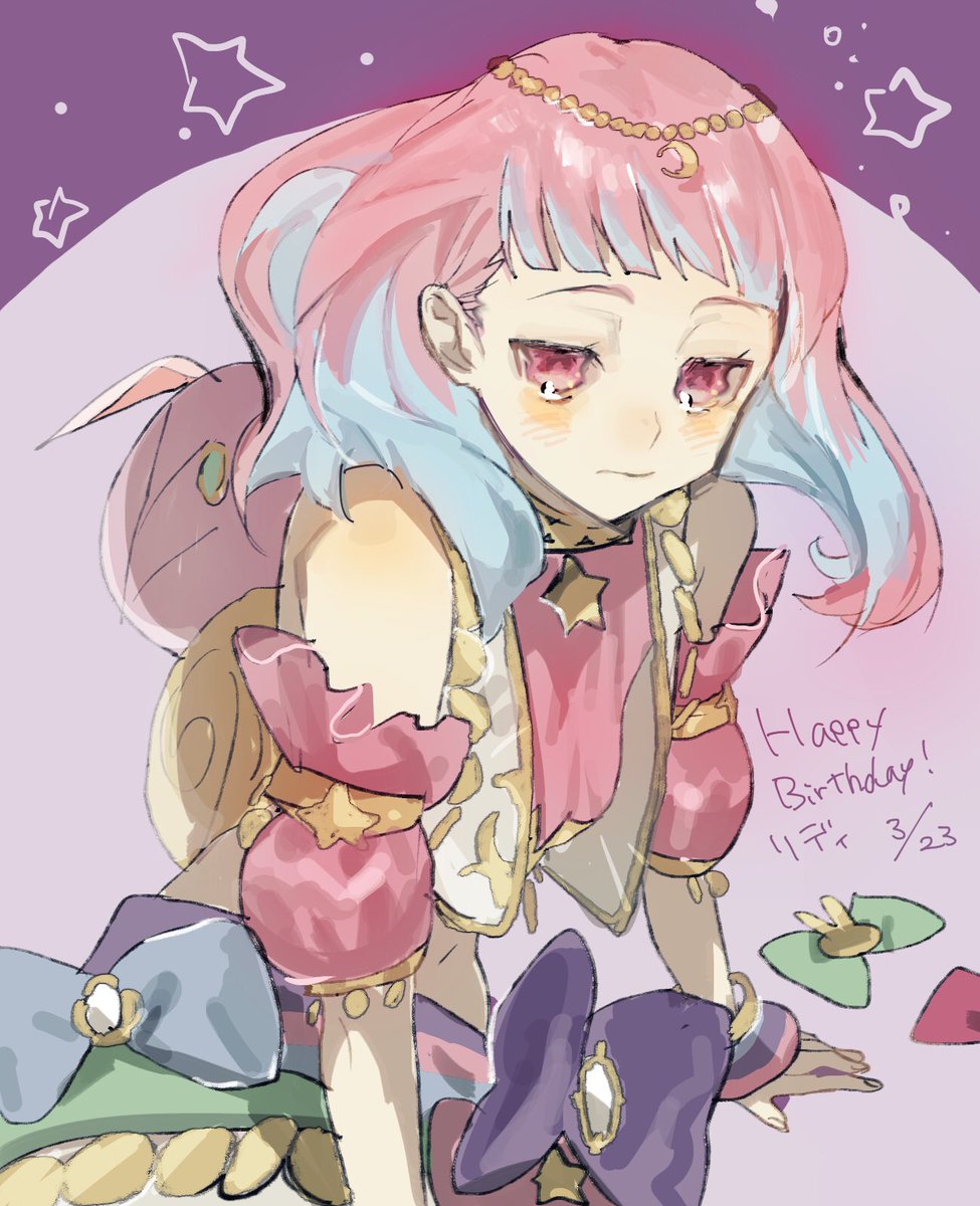 ルミナリアのリディの誕生日！おめでとう！