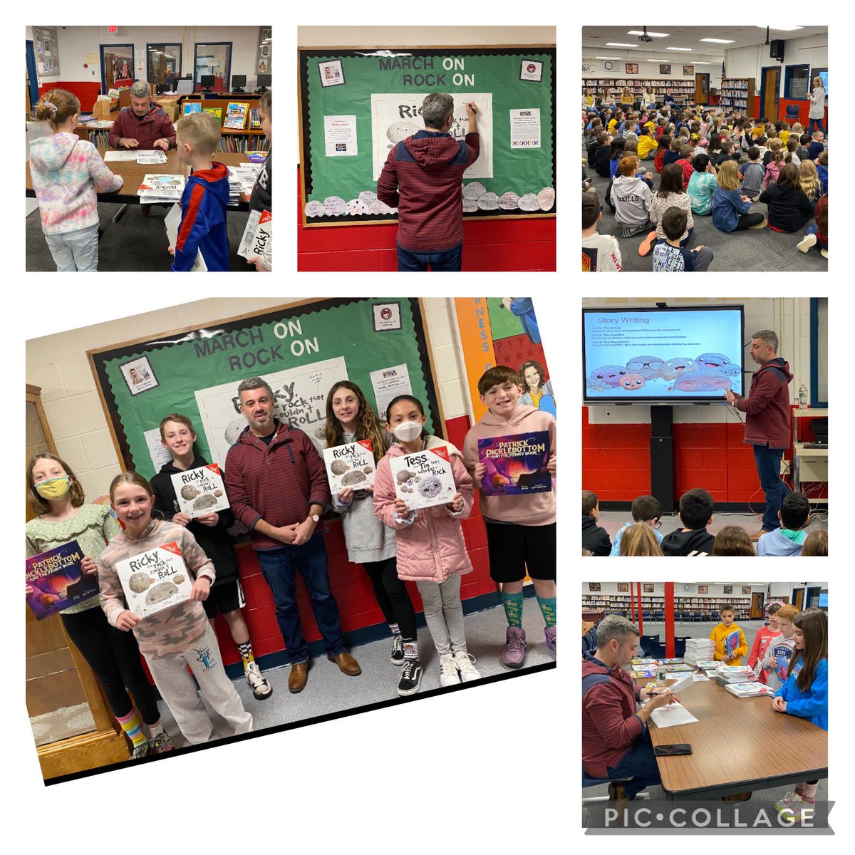 Westbrook School PTA (@westbrookpta) on Twitter photo The students enjoyed a visit with Mr.Jay, the author of Ricky the Rock that Didn't Roll. They learned about the importance of perseverance and friendship. Mr. Jay autographed books for the students after his presentations. <a href="/westbrookbobcat/">westbrookschool</a> @drdana_dana @WestMilfordSupt The students enjoyed a visit with Mr.Jay, the author of Ricky the Rock that Didn't Roll. They learned about the importance of perseverance and friendship. Mr. Jay autographed books for the students after his presentations. <a href="/westbrookbobcat/">westbrookschool</a> @drdana_dana @WestMilfordSupt