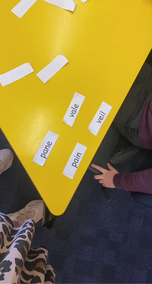 missskwps's tweet photo. Homophone matching this morning in literacy! Great group work ✨@Kirkcaldywestps https://t.co/IOoTWC7FOZ