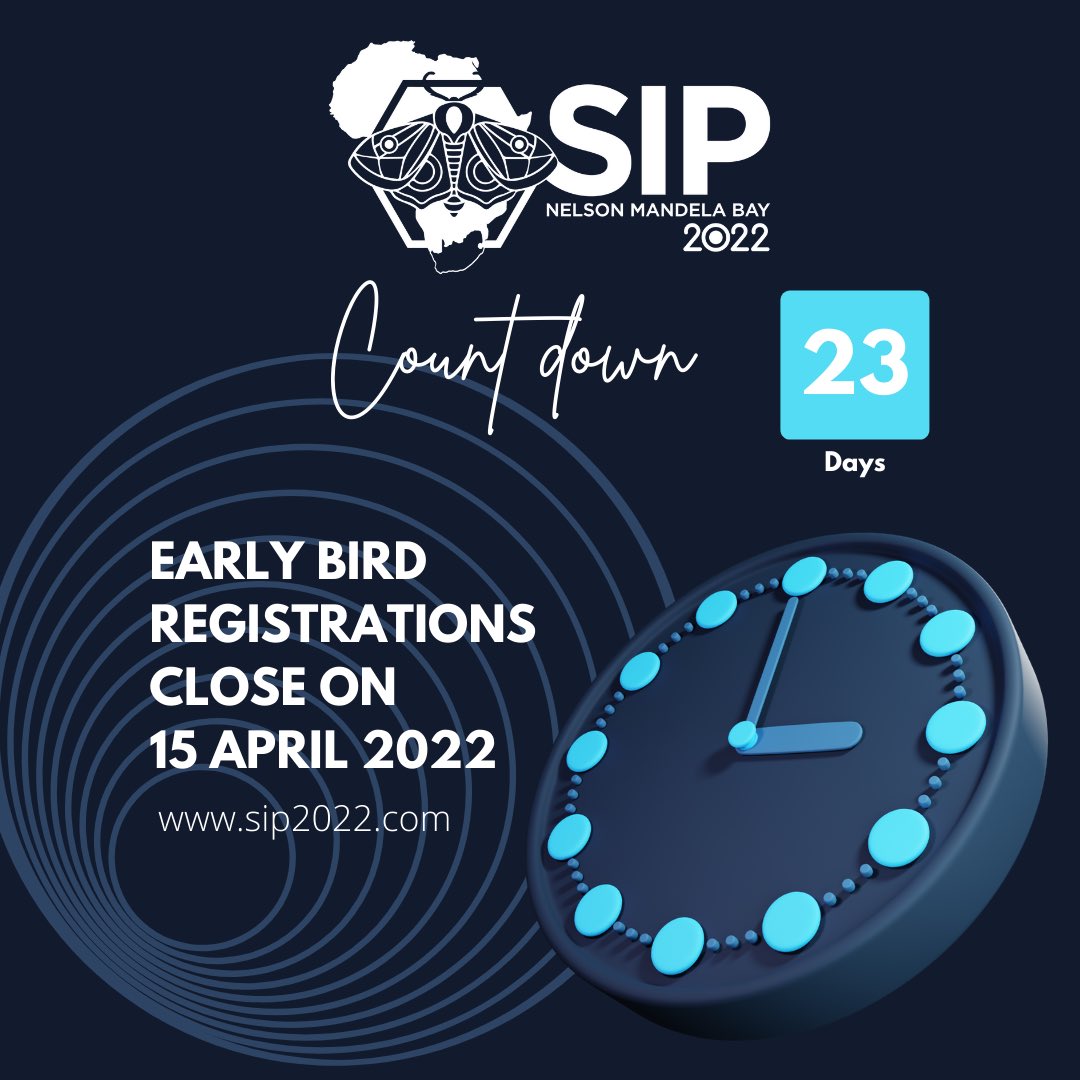 SocInvPathol's tweet photo. SIP 2022 early bird registration is now open! Head to https://t.co/OUW0rjtzBt to register. Early registrations closes on the 15th of April. https://t.co/J7vaF01eCG