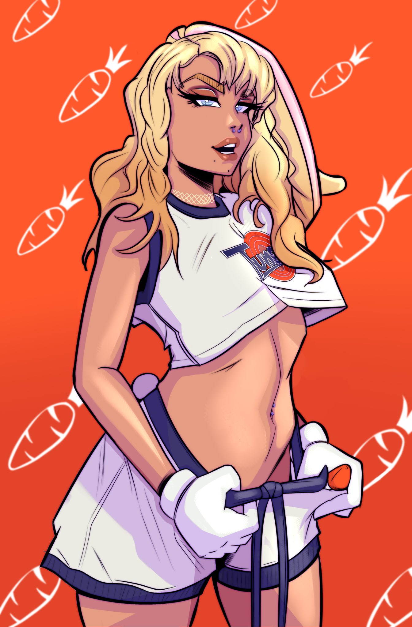 Happy Birthday  ,had to draw another Lola Bunny fanart for this special day  