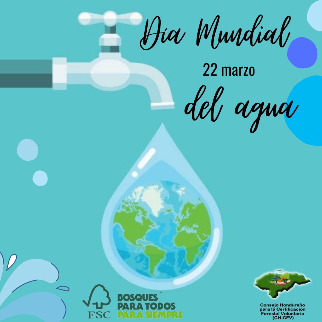 FscHonduras's tweet photo. 22 de Marzo Día Mundial del Agua, aprobado por las  Naciones Unidas sobre Medio Ambiente y Desarrollo efectuada en Río de Janeiro.
“El agua es la fuerza motriz de toda la naturaleza”💧💧
(Leonardo Da Vinci)
#DiadelAgua #AguaEsVida2022 https://t.co/n0UAAwSijG