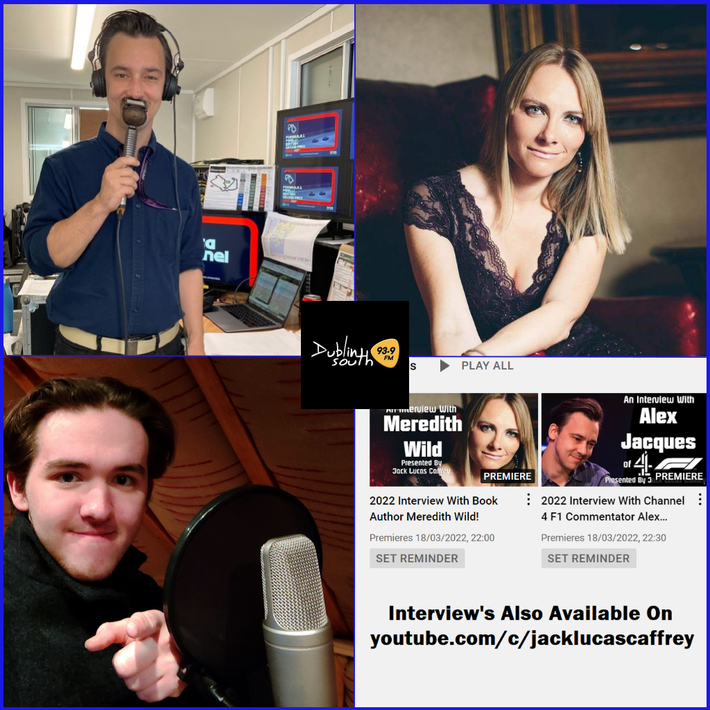 Dublin South FM (@dublinsouthfm) on Twitter photo Join Jack Lucas Caffrey on #ThePODShow from 9PM as he interviews F1 commentator <a href="/AlexJacquesF1/">Alex Jacques</a> & book author <a href="/wildmeredith/">Meredith Wild</a>
Listen Live on #DSFM or
Stream online: dublinsouthfm.ie Join Jack Lucas Caffrey on #ThePODShow from 9PM as he interviews F1 commentator <a href="/AlexJacquesF1/">Alex Jacques</a> & book author <a href="/wildmeredith/">Meredith Wild</a>
Listen Live on #DSFM or
Stream online: dublinsouthfm.ie