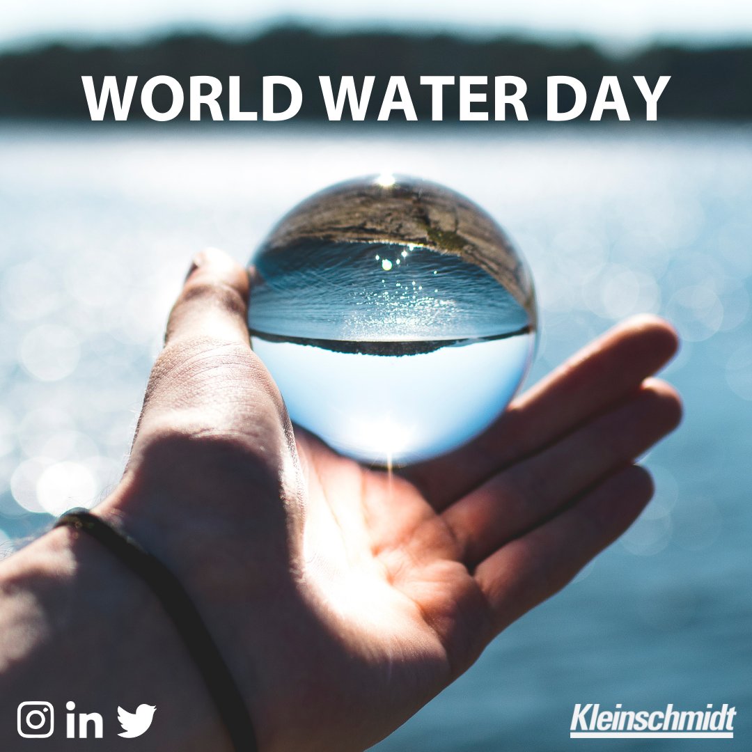 KleinschmidtGrp's tweet image. #WorldWaterDay🌍 Currently, there are 2.2 billion people living without access to safe water. Today we raise awareness to support the #SustainableDevelopmentGoal6: #Water and #Sanitation for all by 2030.