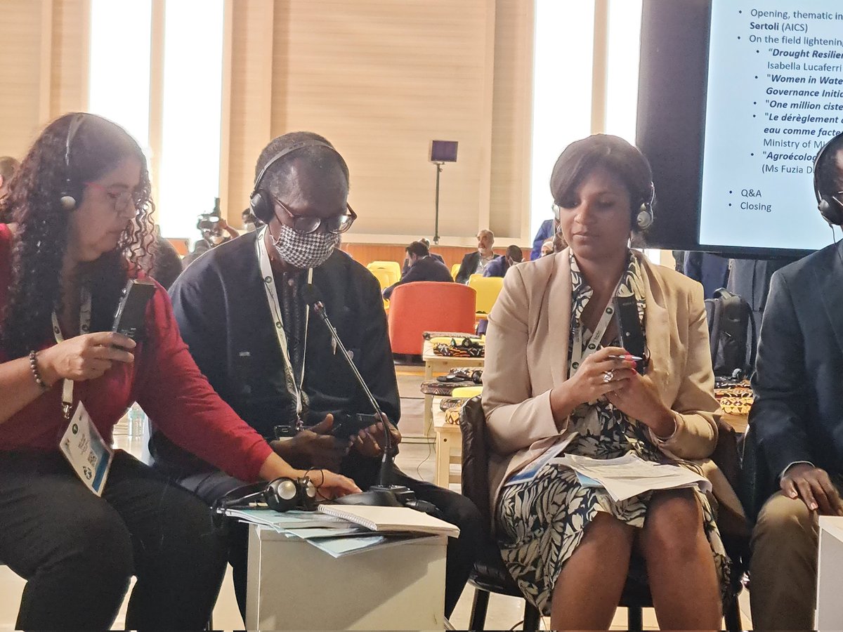 medzofad's tweet photo. A #sustainable future necessarly requires comprehensive, incluse and sustainable water management policies and practives. @FAOWestAfrica is actively contributing to the #WorldWaterforum through the presentation of innovative programs such as 1 Million Cisterns for the Sahel #1MCS https://t.co/BfybUzcSrI
