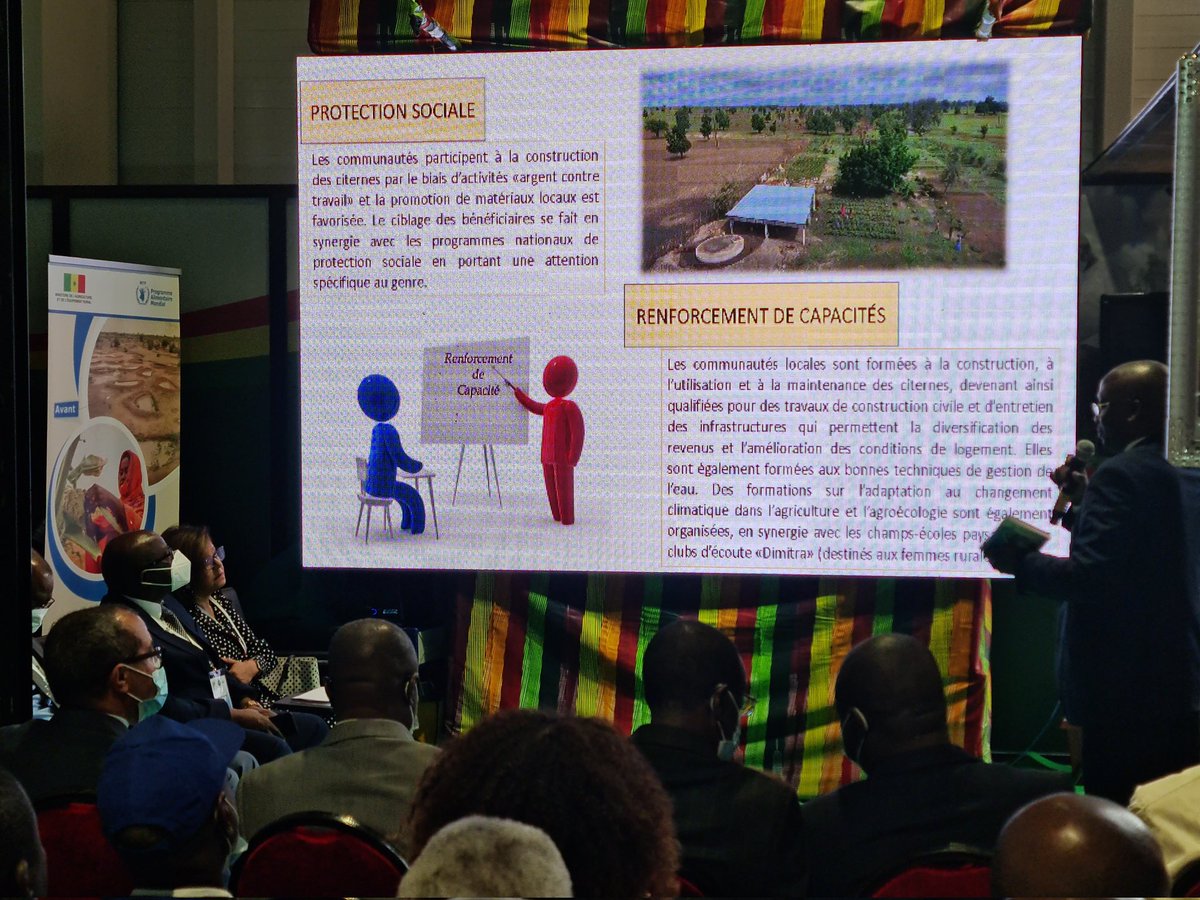 medzofad's tweet photo. A #sustainable future necessarly requires comprehensive, incluse and sustainable water management policies and practives. @FAOWestAfrica is actively contributing to the #WorldWaterforum through the presentation of innovative programs such as 1 Million Cisterns for the Sahel #1MCS https://t.co/BfybUzcSrI