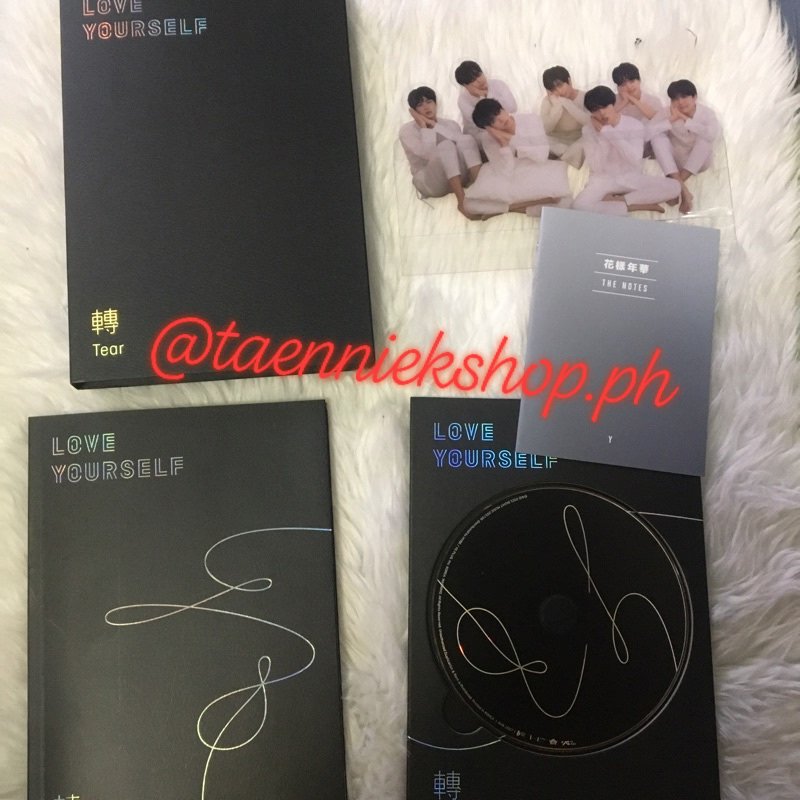 TaennieShop's tweet photo. BTS LY TEAR Y UNSEALED
-  mod : ggx, sco
- mop: gcash
- 280php
- soon to be onhand
- 300 cod
- get nyo na need funds lang pleekk:<
-please expect signs of usage in the outbox as well as the inclusions as this is a pre-owned item. https://t.co/OHlRcPBO4a