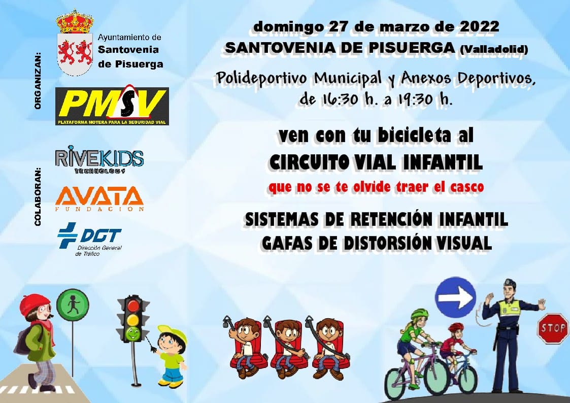 El domingo 27, tenemos cita en <a href="/AytoSantovenia/">Ayto. de Santovenia</a>  Os esperamos ! #GestosQueSalvanVidas 
<a href="/DGTes/">Dir. Gral. Tráfico</a> <a href="/AvataValladolid/">F.AVATA Valladolid</a> <a href="/RiveKids/">RiveKids Seguridad</a> <a href="/seguridad_vital/">Seguridad Vital</a> <a href="/VallaMoto/">VallaMoto ✌🏽 PMSV Valladolid</a>