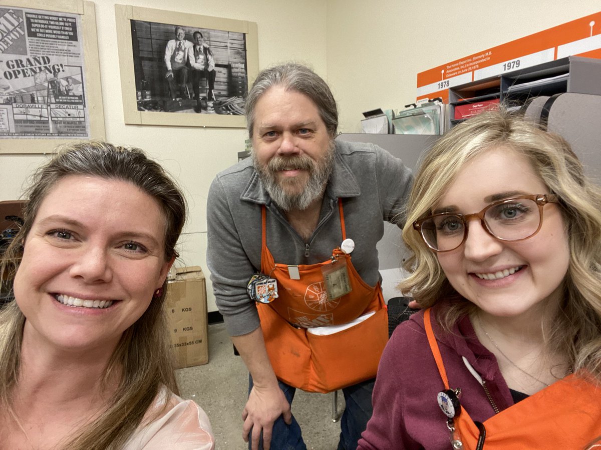 Recognizing Maddie and Jayne (not pictured) for driving AMAZING results in HDPP! Thank you for driving quality and value with our appliance customers 💯 @Thd2709Taylor @DorthanalL @t_renard_