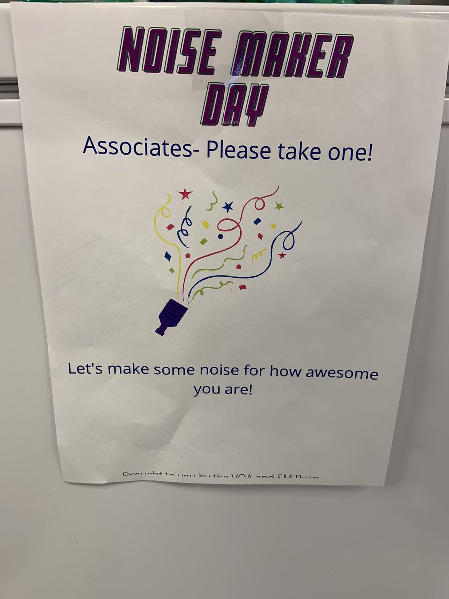 LeahAMoor's tweet photo. Day  22 of #28daysoffun! We wanna make some noise for how well our fellow associates are doing! #2211proud https://t.co/4KbeZ2G39M