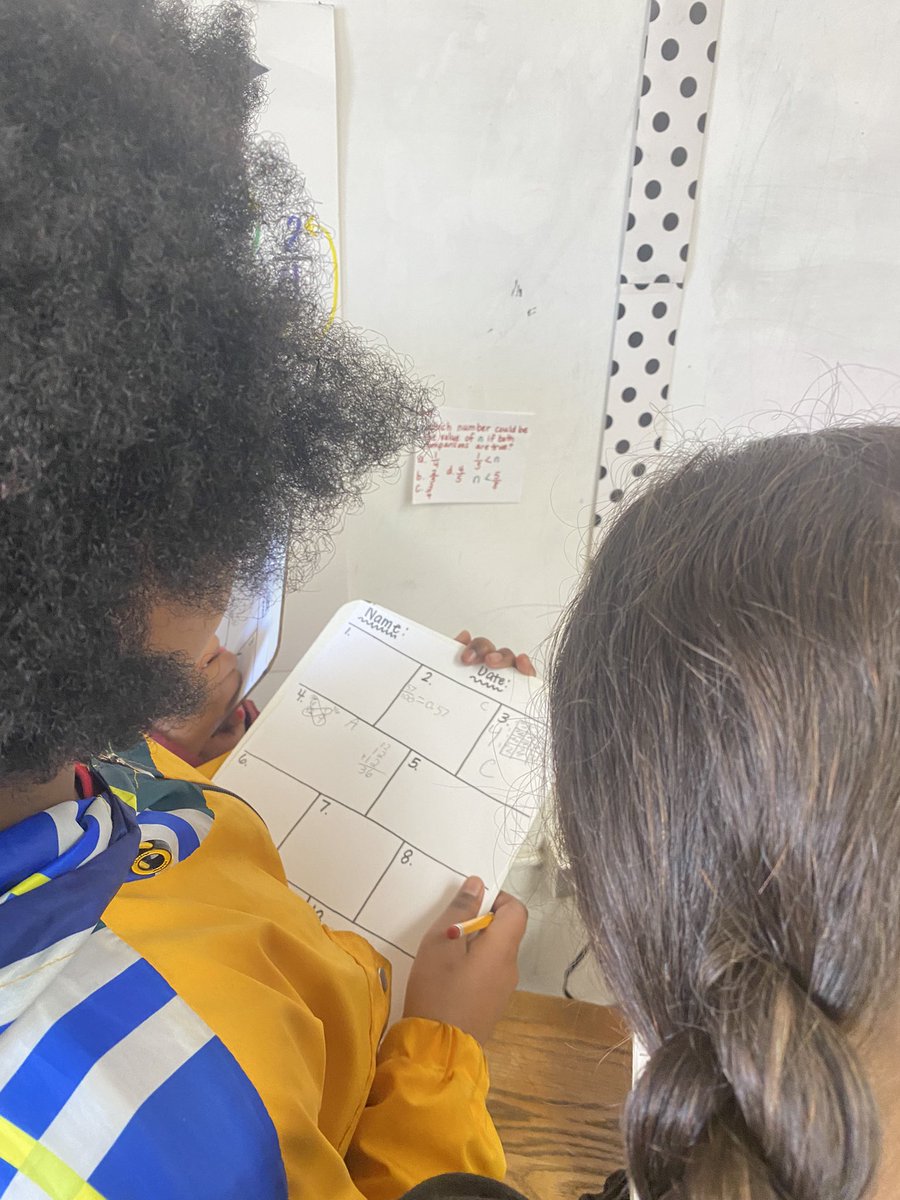 Fraction Unit Review with “Around the Room” word problems! #ROLLINS #4thGrade #Math