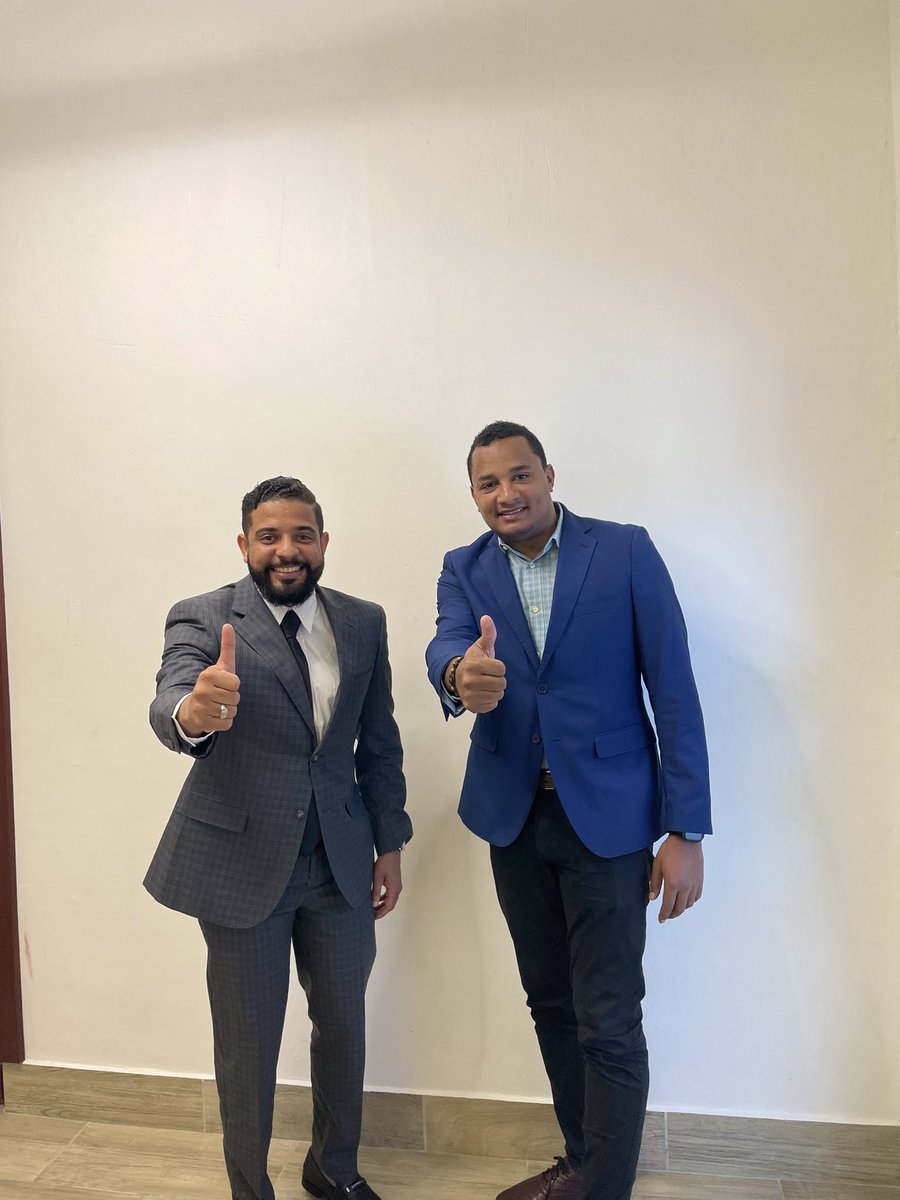 AngeloRamirezrd's tweet photo. Un interesante encuentro con el director de Monte de Piedad, el amigo @wegrullon Welinton Grullon, tratando temas de beneficio para nuestra juventud, gracias por recibirnos y por tan grata conversación. #RenovemosLaEsperanza #JRM #PRM #AngeloRamirez https://t.co/tSVXARrq9s