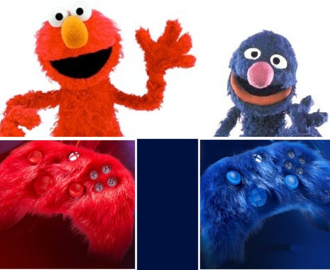 Alcon_esp's tweet photo. @Xbox @SonicMovie Sure it's not inspired by Sesame Street? 🤔 https://t.co/JUhzSjmhnQ