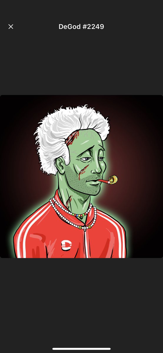 Ape sold and first project I enter is <a href="/DeGodsNFT/">DeGods</a>