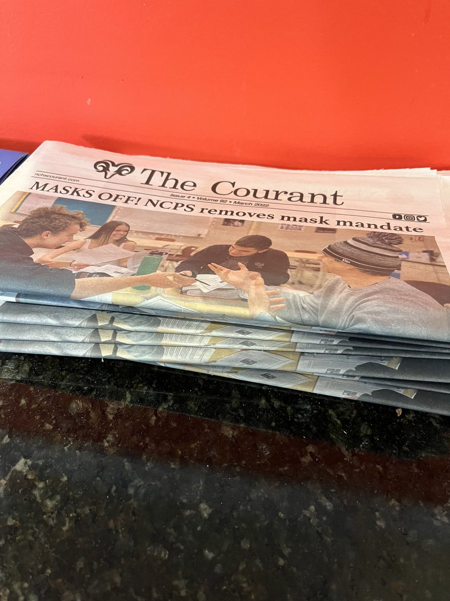 Newest Issue of the Courant spotted in Tony’s… it’s not to late to grab a copy if you haven’t yet!