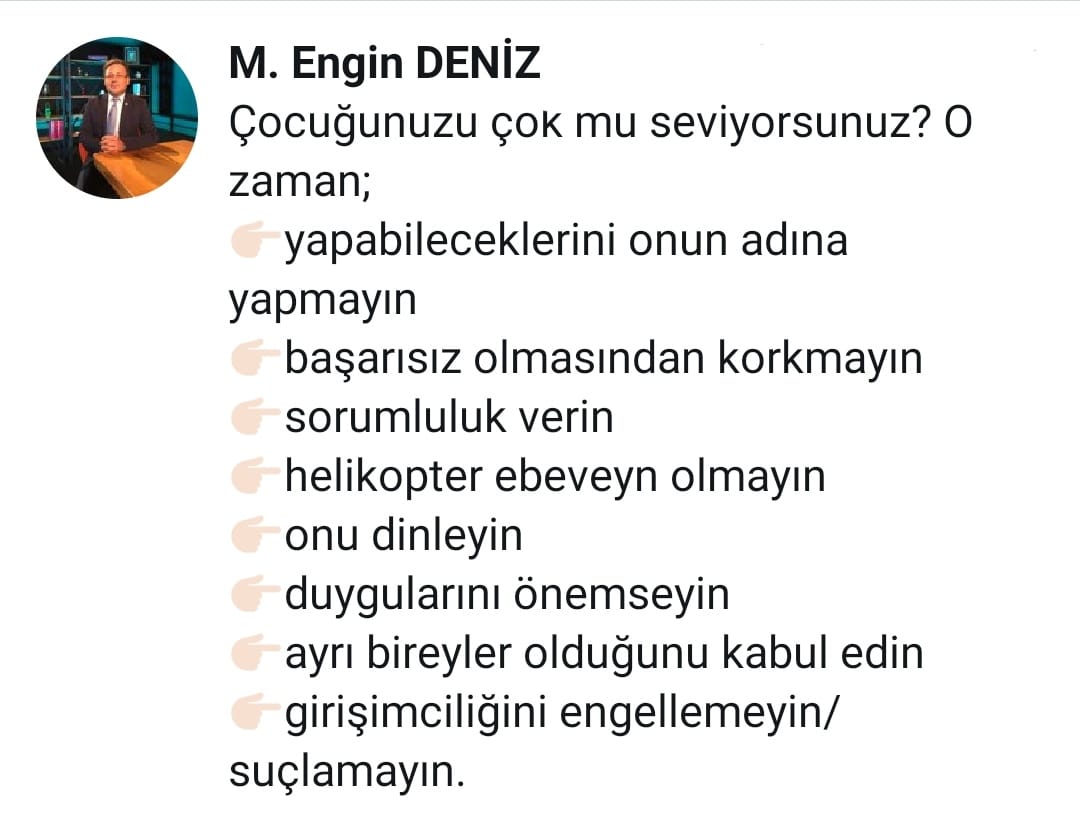 <a href="/CaglayanMehmett/">Mehmet Çağlayan🇹🇷</a> <a href="/BakirtasHac/">Hacı BAKIRTAŞ</a> <a href="/kuluilcemem/">Kulu İlçe Millî Eğitim Müdürlüğü</a> <a href="/halilkoc3/">halil koc</a> <a href="/merve_yyy/">Merve</a> <a href="/EsbahEsra/">Esra Eşbah</a> 
Günün Rehberlik Dozu.