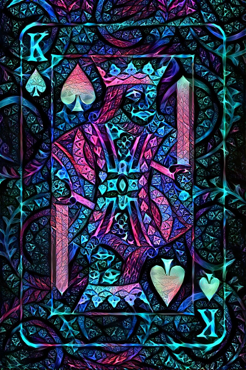 King of Spades playing card; the ultimate luck and fortune omen!

#NFT #NFTCommunity #nftart #NFTGiveaway 

opensea.io/assets/matic/0…