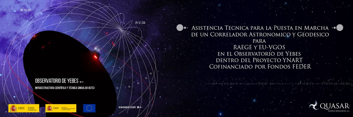 Quasar_SR's tweet photo. Quasar has formalized a service contract with the Public Administration to work at the Yebes Observatory. The observatory is managed by the Instituto Geográfico Nacional @IGNSpain.
Read more at: https://t.co/BBkbLtGR1b https://t.co/pRfVIAfuAT