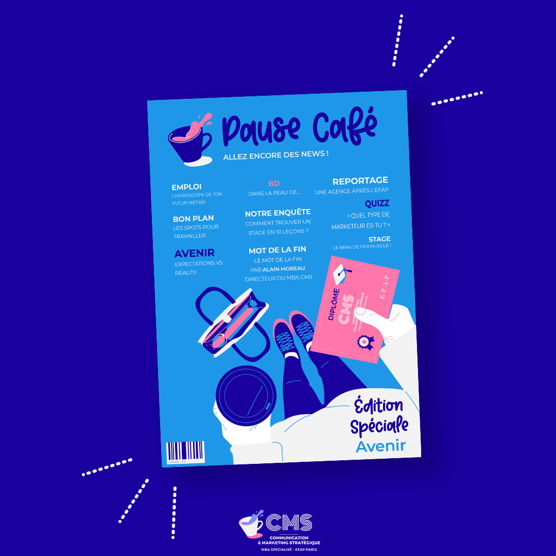 MBACMS_EFAP's tweet photo. PAUSE CAFÉ N°2 DISPO 📣

Cette fois-ci on parle de notre avenir de (bientôt) jeunes diplômés. Vous y retrouverez plein de conseils pour bien démarrer dans la vie active (et toujours avec une bonne dose d’humour et de fun) 😉

Lien: https://t.co/Epcj9z5ZkX   

Bonne lecture !  ☕ https://t.co/qcAXAuARiD