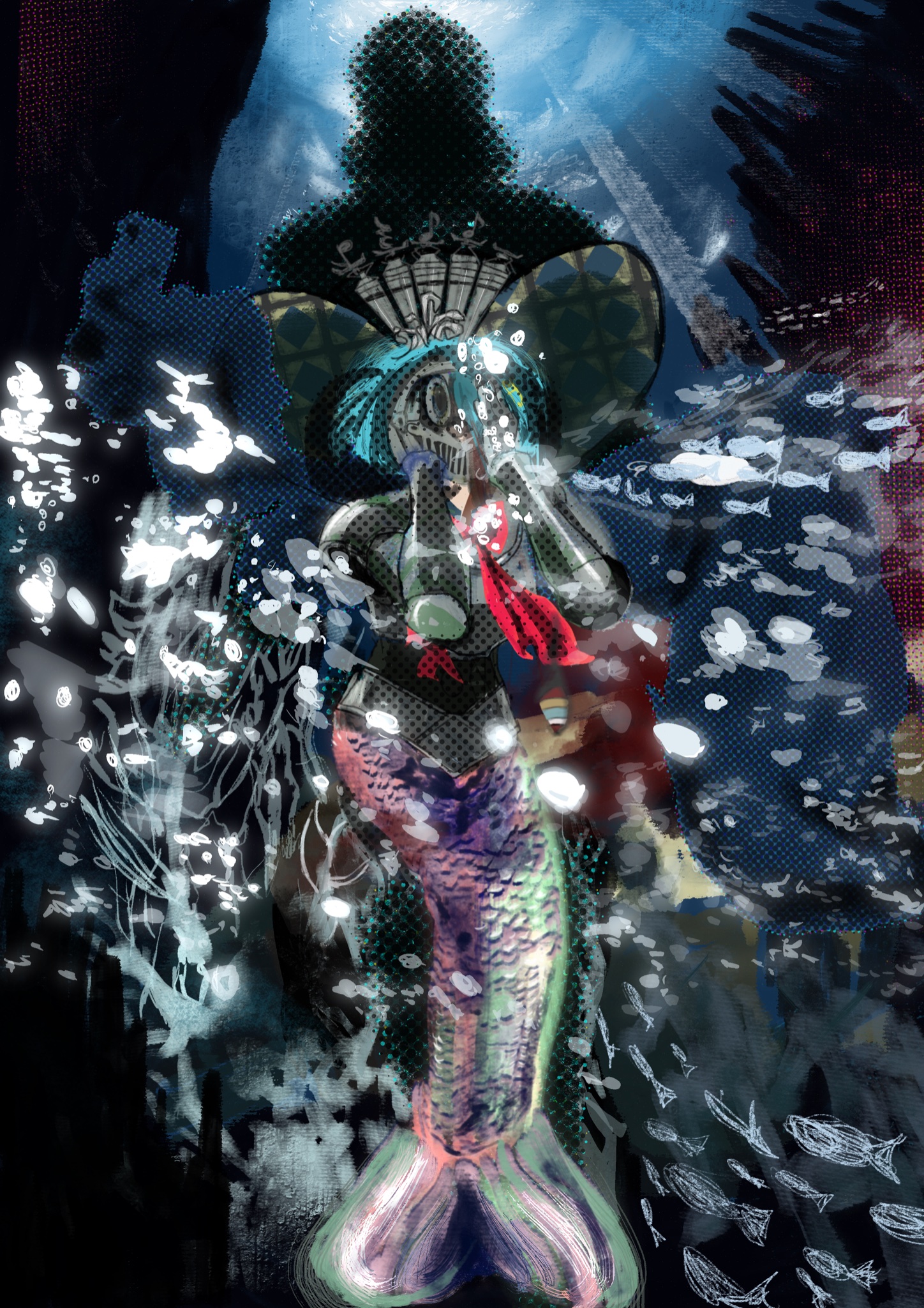 ふわ Fuwatty まどマギの人魚の魔女 魔法少女まどかマギカ Oktaviavonseckendorff Madoka Magica Procreate T Co Muckrowgil Twitter