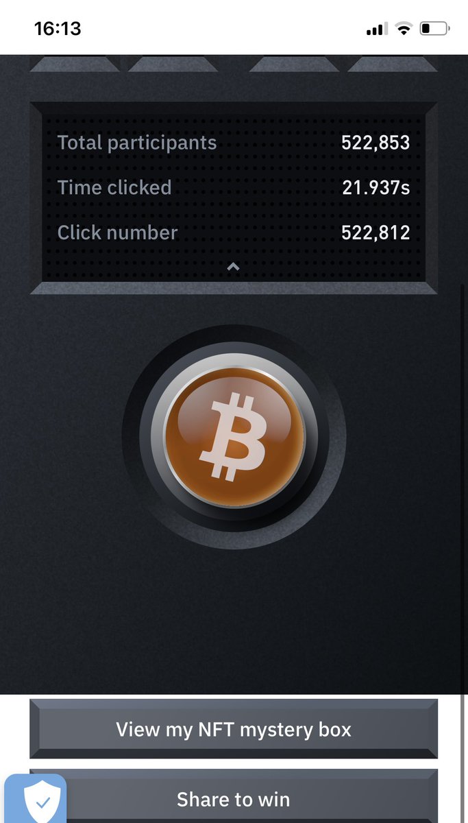 Cryptolation's tweet image. #BitcoinButton and #Binance #btc #BinanceNFT #cz_binance