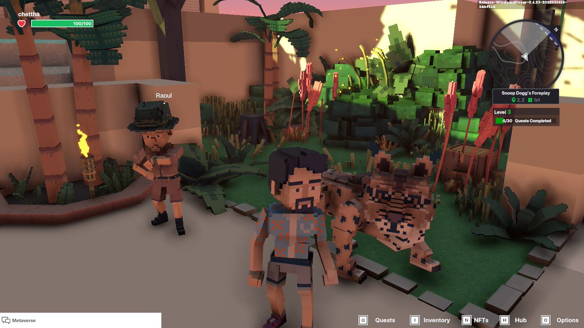 chetthaVV's tweet photo. @TheSandboxGame I just participated in the daily #SandboxAlphaS2Contest for a chance to earn up to 1,000 $SAND! Starting March 21 - Find Martha in the Snoop Dogg Mansion. Check out my screenshot below!
👇 #SandboxAlphaS2 https://t.co/OLhRJY62gS