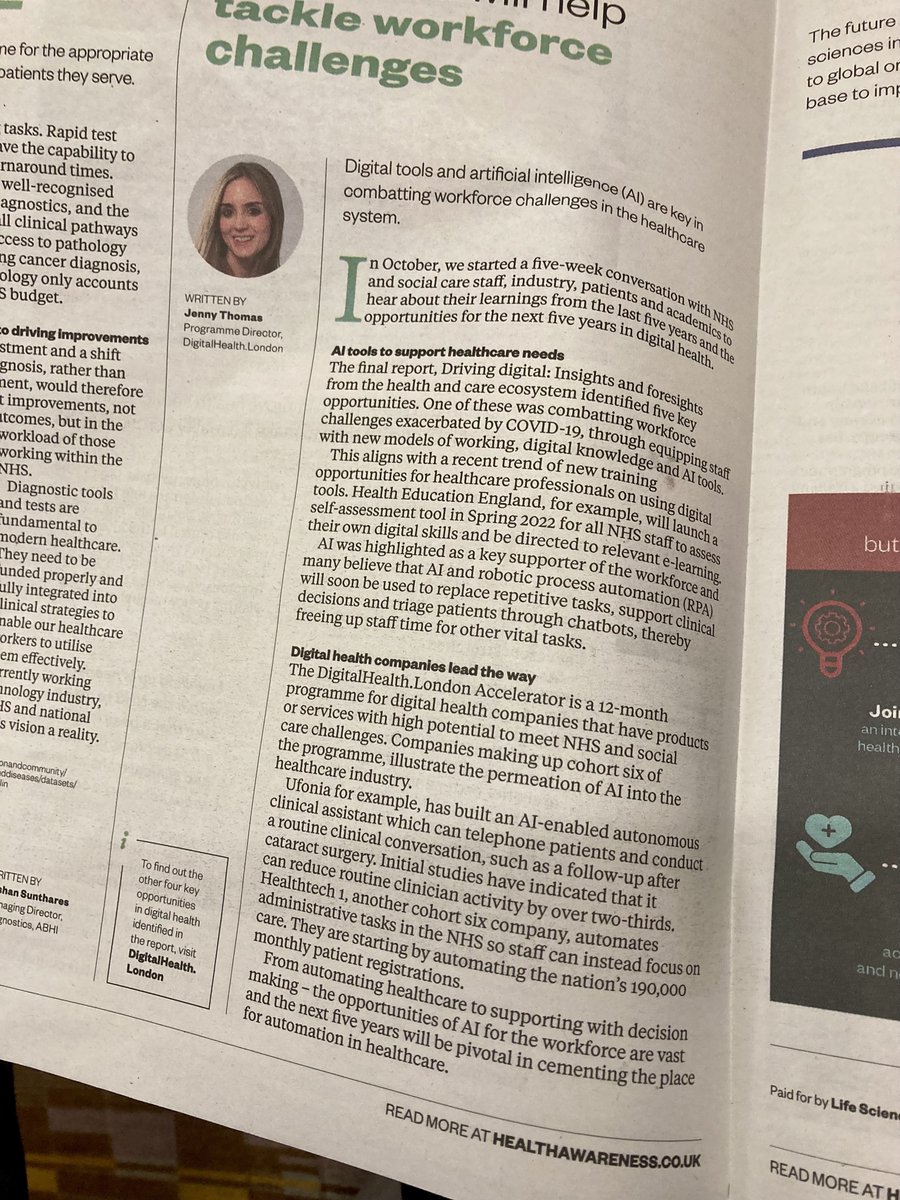 healthtech-1 ☝️ (@healthtech_1) on Twitter photo We've been working hard on our product-market fit & things are starting to click! ⚙️
We're solving a deep problem & GPs are coming onboard 🥳
Last week we got our first piece of press! Thank you Jenny for the feature & the amazing support at <a href="/DHealthLDN/">DigitalHealth.London</a> 😊 We've been working hard on our product-market fit & things are starting to click! ⚙️
We're solving a deep problem & GPs are coming onboard 🥳
Last week we got our first piece of press! Thank you Jenny for the feature & the amazing support at <a href="/DHealthLDN/">DigitalHealth.London</a> 😊