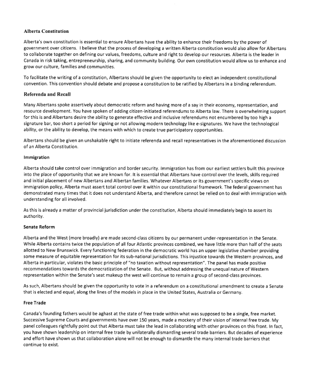 Drew__Barnes's tweet photo. Review of the Dissenting Letter to the #FairDealPanel written by myself (as a panelist ) when the #UCP report was released back in June of 2020. Note- NOTHING has moved forward... #ableg #medhat https://t.co/O8LT10DApP