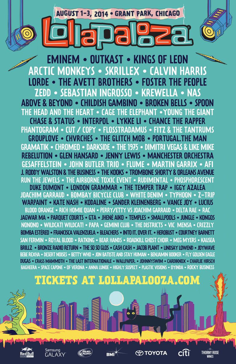 newlyabnormal's tweet photo. they just don’t make lolla lineups like this anymore 😪 sad. https://t.co/ORBvrI8KGj