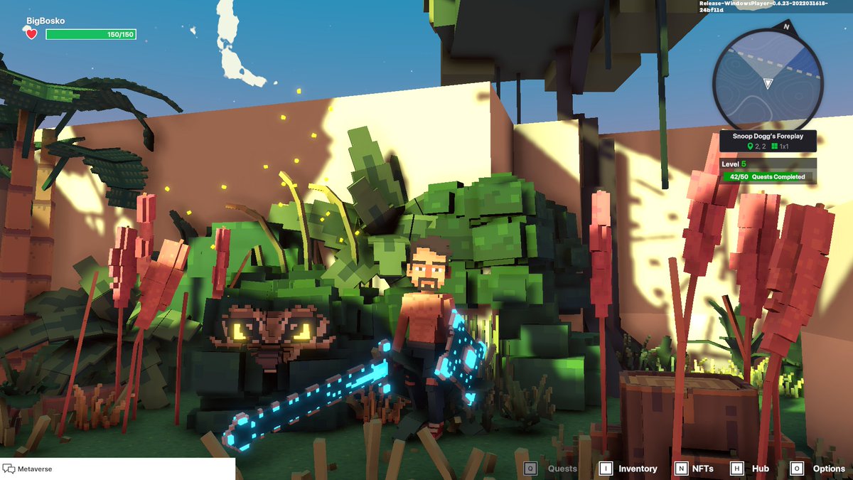 BoskoBig's tweet photo. @TheSandboxGame I just participated in the daily #SandboxAlphaS2Contest for a chance to earn up to 1,000 $SAND! Starting March 21 - Find Martha in the Snoop Dogg Mansion. Check out my screenshot below!
👇 #SandboxAlphaS2 https://t.co/NMjCd93mcL