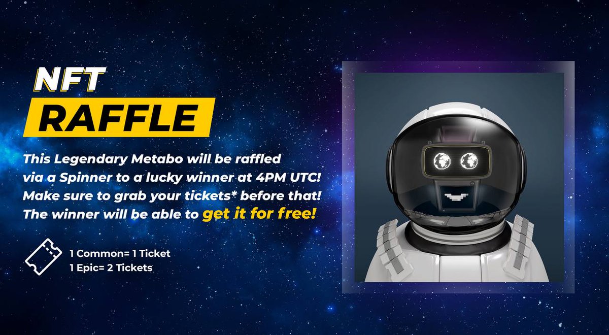 MsparksXPR's tweet photo. Very thankful to have won the legendary astronaut metabo, I love it 🔥 @metaboxpr 

Check the collection at
https://t.co/hVoAUwuktW

To find out more
https://t.co/bAM1fW51yH

$LOAN #Proton #XPR $XPR #NFTCommmunity $MTL https://t.co/oAZ0MxFMqO
